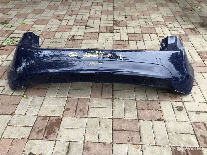 Бампер задний opel meriva