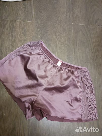 Шорты домашние дефиле кружево