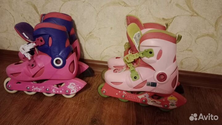 Роликовые коньки детские раздвижные