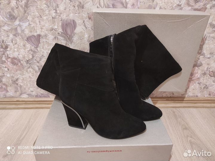 Сапоги зимние женские 40 размер замша