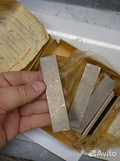 Алмазный камень для заточки СССР 105х20х3 мм