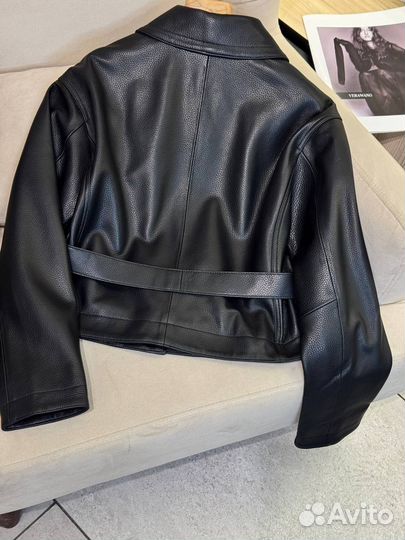 Кожаная куртка hermes