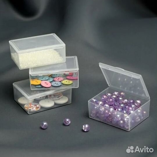 Набор коробочек для ниток и бижутерии /цена за 3шт