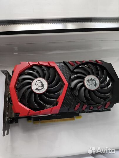 Видеокарта MSI GeForce GTX 1050 Ti gaming X 4G