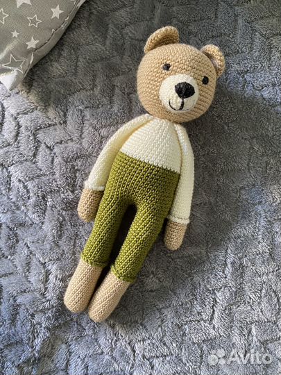 Заяц вязаный для малышей