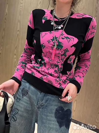 Лонгслив louis vuitton