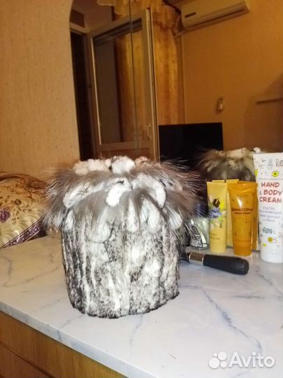 Шапка зимняя меховая женская