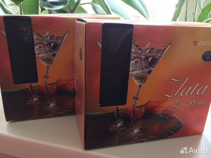 Богемское стекло фужеры