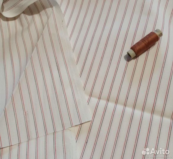 Отрез ткани. Лен с лавсаном.142 х 190 см