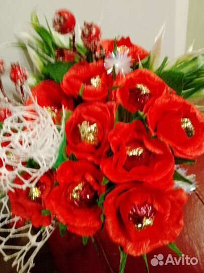 Букеты с конфетами