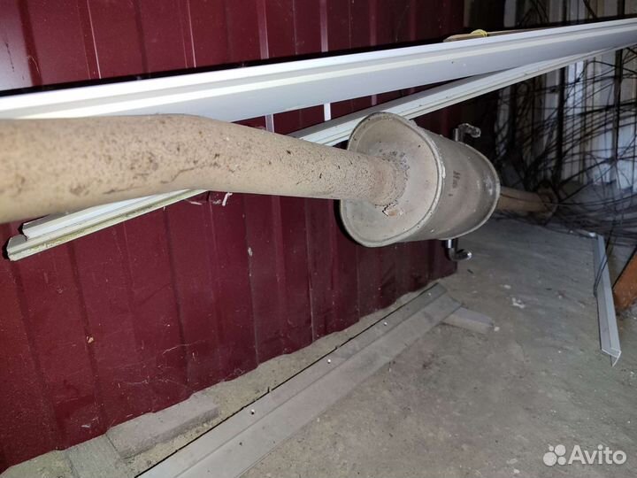 Глушитель на kia ceed 1