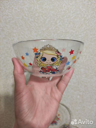 Новый набор посуды для девочки