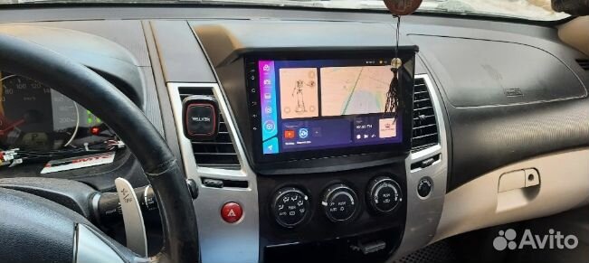 Магнитола Android mitsubishi pajero sport 2