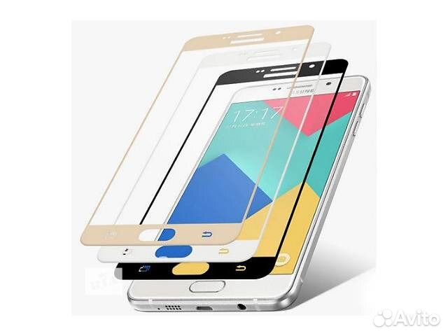 3D Soft Защитное стекло на samsung J5 (2016) Gold