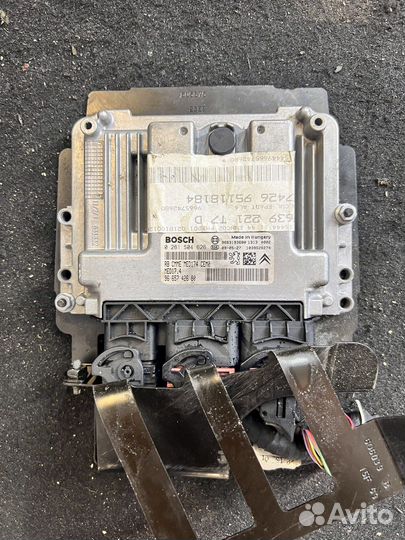 Эбу двигателя Peugeot 308 1.6 turbo