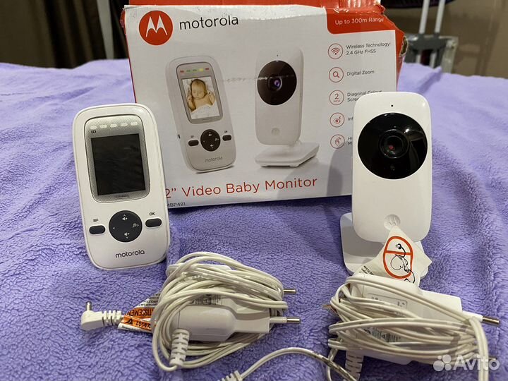Видео няня motorola
