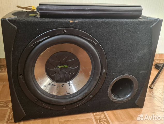 Сабвуфер Fusion RE-PK1120 + Моноблок Fusion
