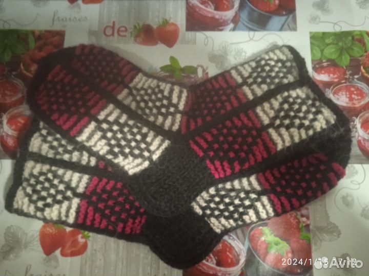 Носки вязаные ручной работы женские