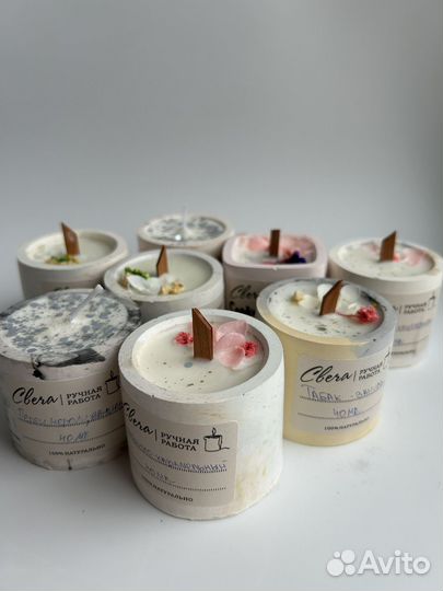 Свечи ручной работы