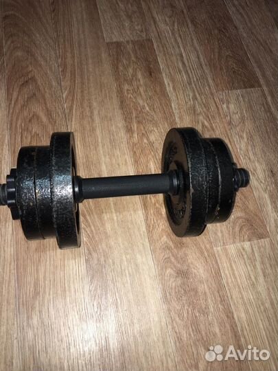 Гантель 10 кг разборная