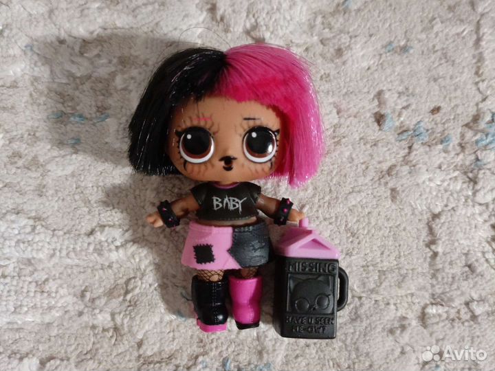 Кукла лол с волосами