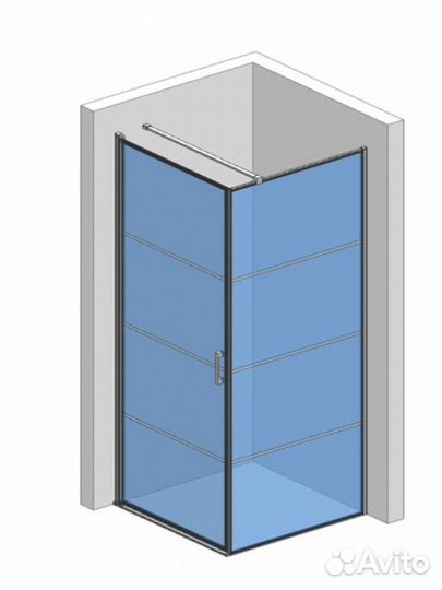 Душевой уголок aquame AQM5215-LH-8