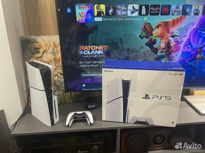 Sony playstation 5 slim с дисководом
