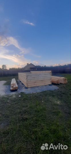 Готовая баня из бруса под ключ