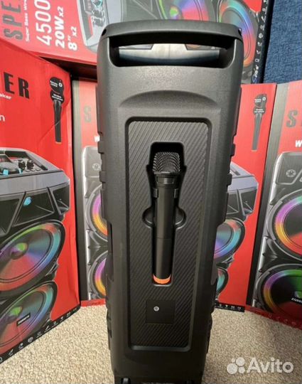 Zqs 8210 большая блютуз колонка