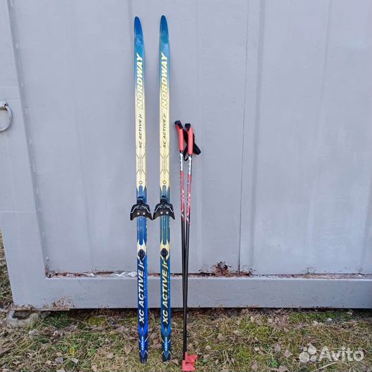 Лыжи с ботинками Nordway 160см