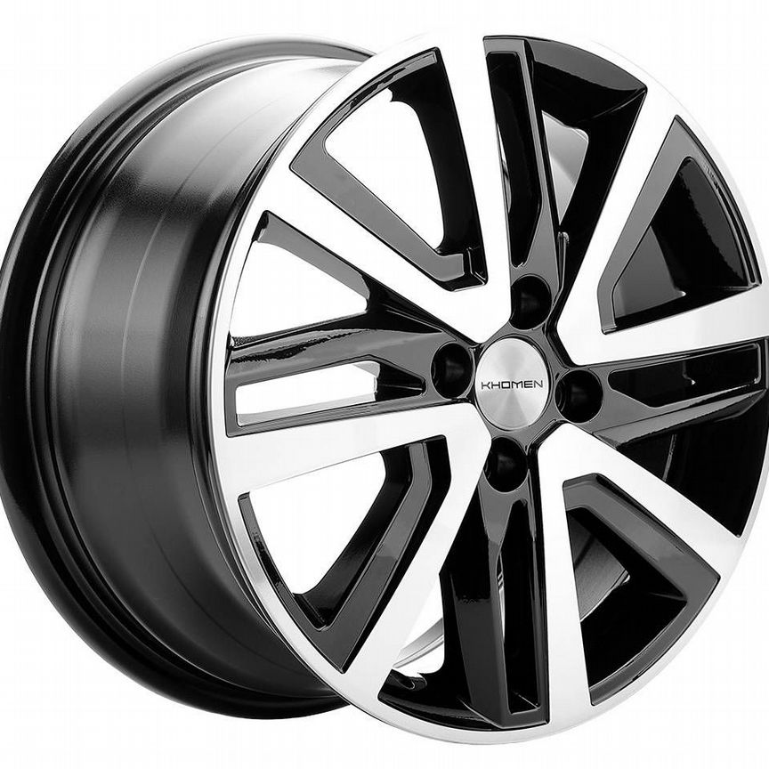 Диски Khomen KHW1609 6x16 4x100 ET48 D54.1 Black-FP