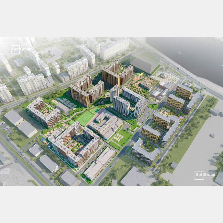 2-к. квартира, 61,7 м², 20/20 эт.