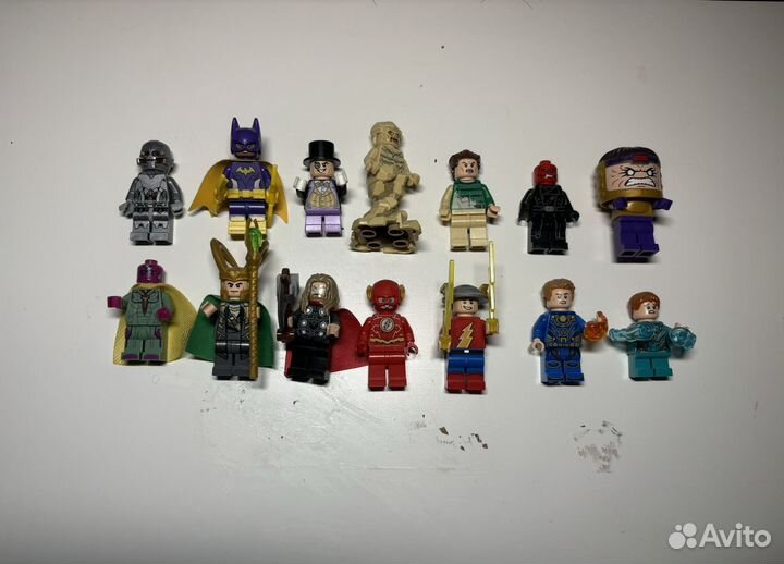 Lego minifigures marvel dc редкие