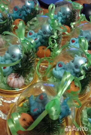 Подарок на новый год мыло ручной работы