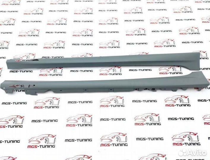 Пороги в стиле M-Tech (М пакет) BMW 3 серия G20