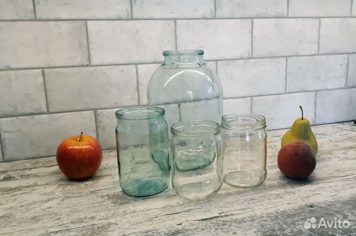 Банки разный объем 0.2 / 0.3 / 0.5 /3 л