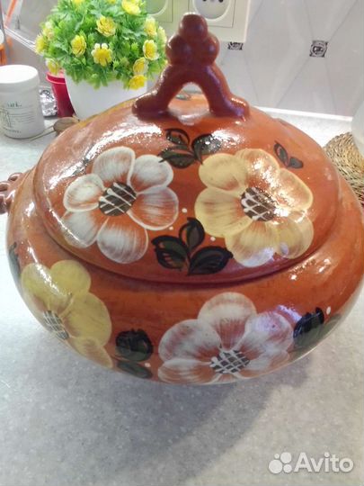 Керамический горшок