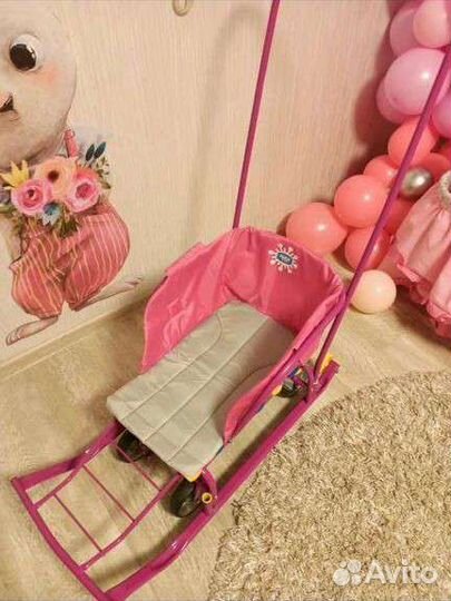 Санки коляска ника