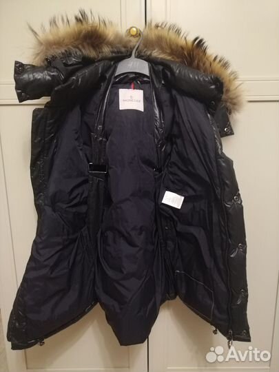 Пуховик moncler детский 164