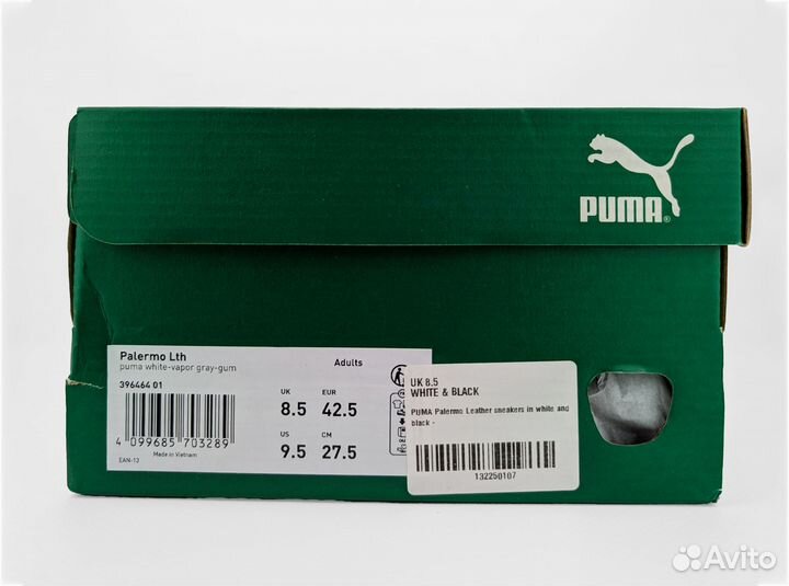 Кроссовки Puma Palermo Leather Оригинал