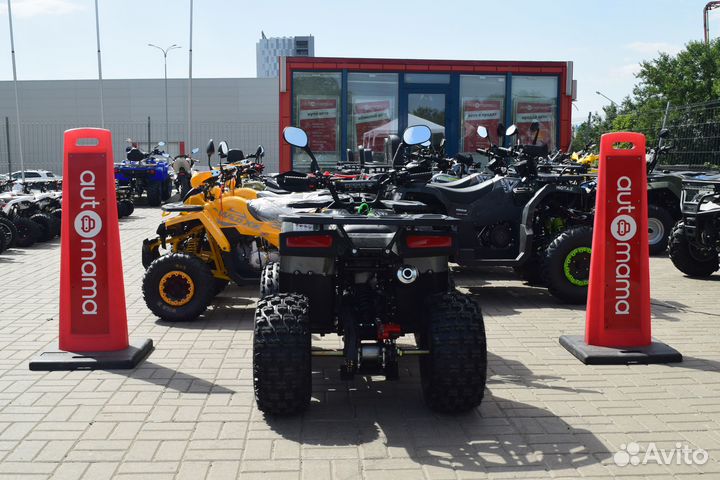 Квадроцикл Motax Grizlik Premium Зеленый Хаки