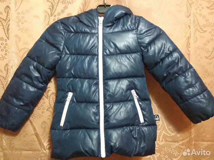 Куртка Benetton для девочки 3-4 года, рост 100 см