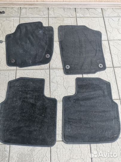 Ворсовые ковры volkswagen polo седан