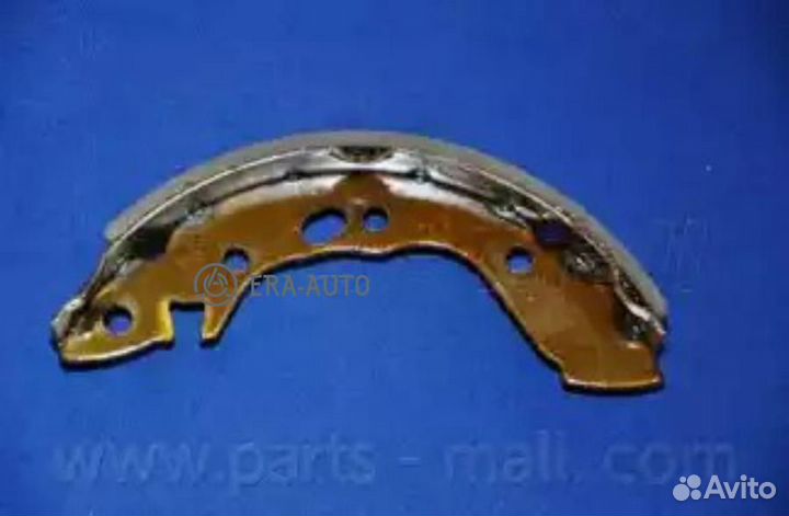 Parts-mall PLA-001 Колодки задние барабанные hyundai excel-2(X-2) PLA-001