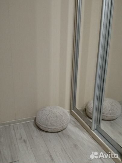 Пуф ручной работы для интерьера