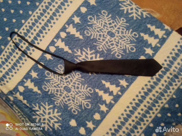 Галстук черный