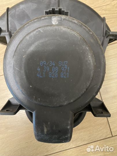 Вентилятор печки volkswagen audi Q7