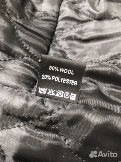 Пальто зимнее шерстяное