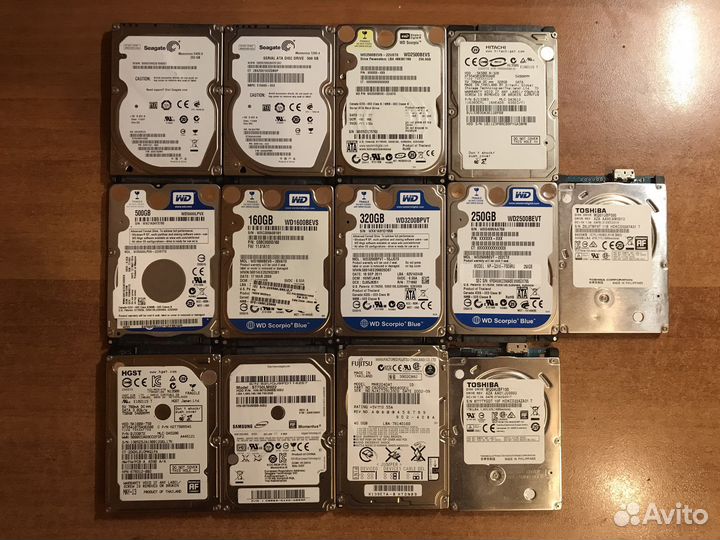 Жесткие диски (80 - 750 Gb) IDE & SATA