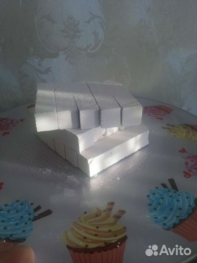 Мел пиленый природный